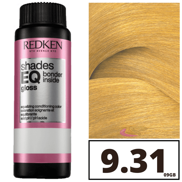 REDKEN SHADES EQ bonder inside #09GB 60 ml x 3 u