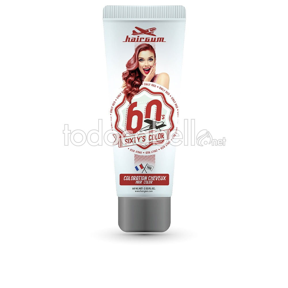 HAIRGUM SIXTY'S COLOR hair color #only