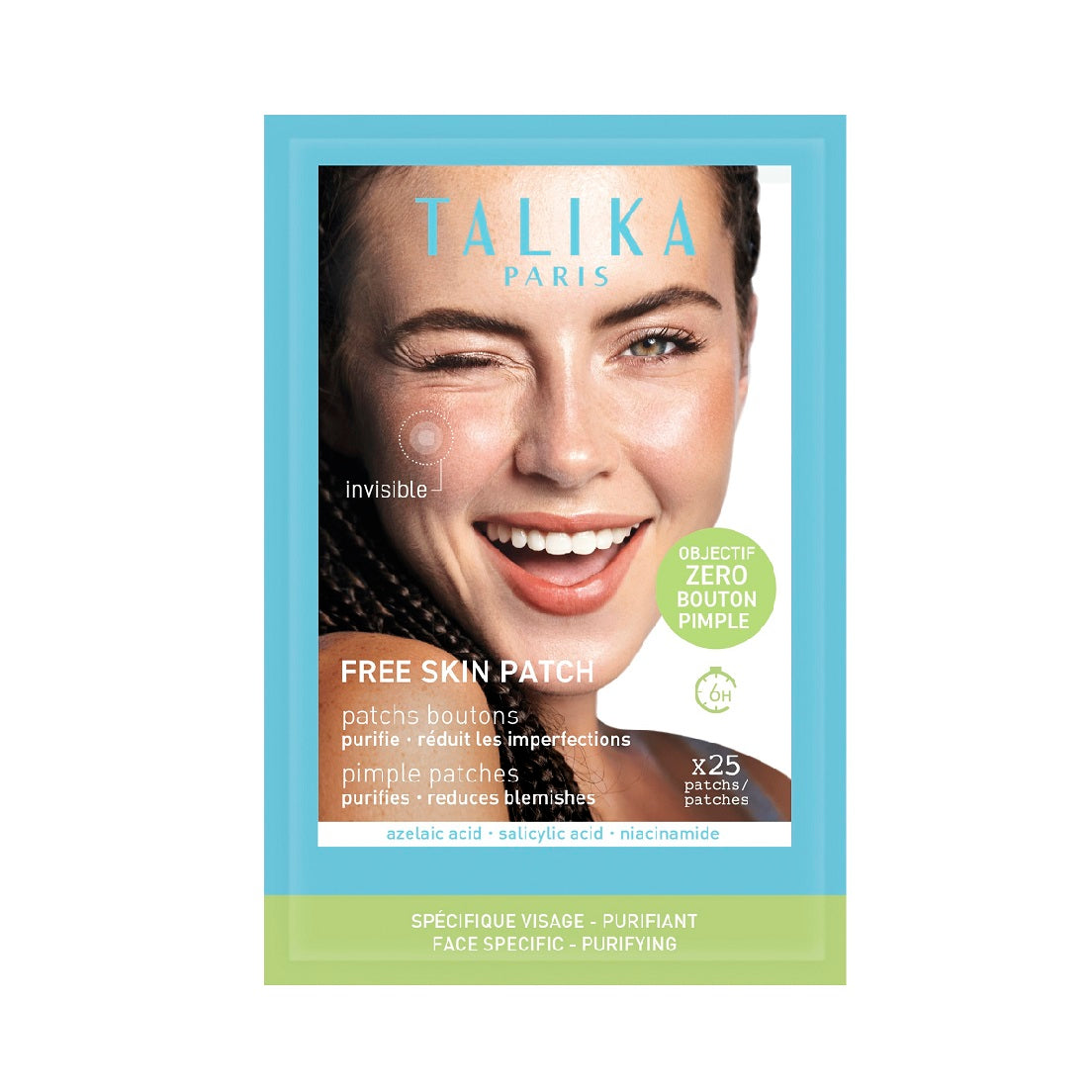 TALIKA FREE SKIN parches antiespinillas 25 u