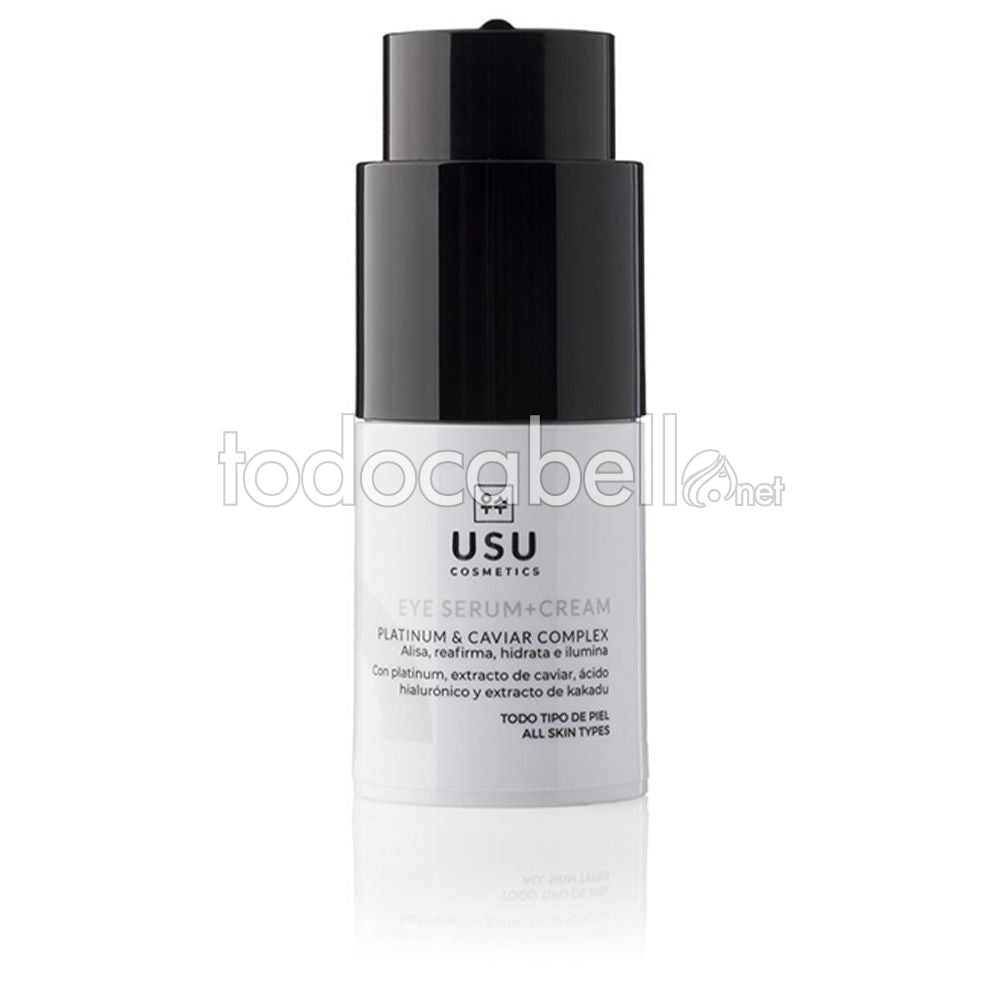 USU COSMETICS PLATINUM & CAVIAR COMPLEX contorno de ojos 15 ml