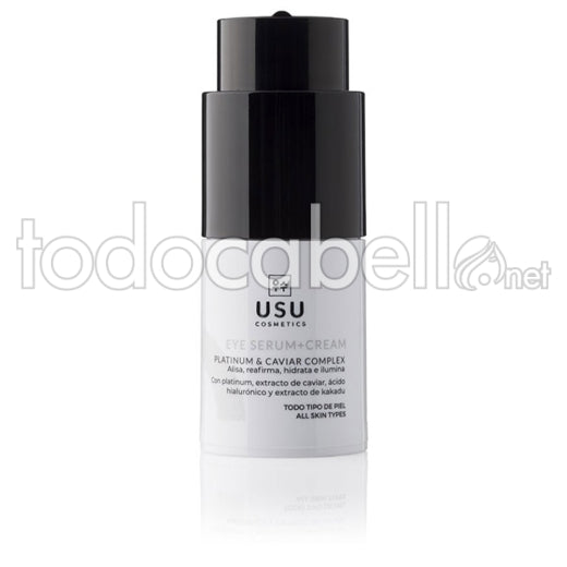 USU COSMETICS PLATINUM & CAVIAR COMPLEX contorno de ojos 15 ml