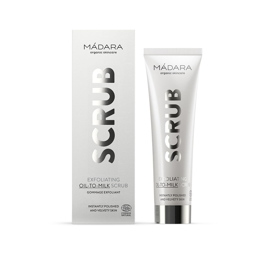 MÁDARA ORGANIC SKINCARE SCRUB exfoliating oil-to-milk scrub 60 ml