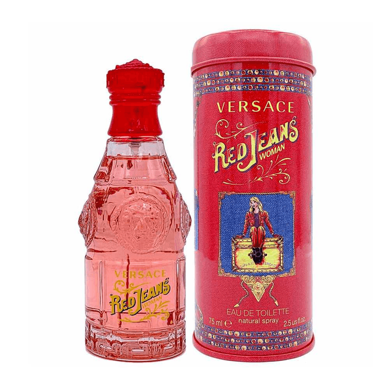 VERSACE RED JEANS eau de toilette spray 75 ml
