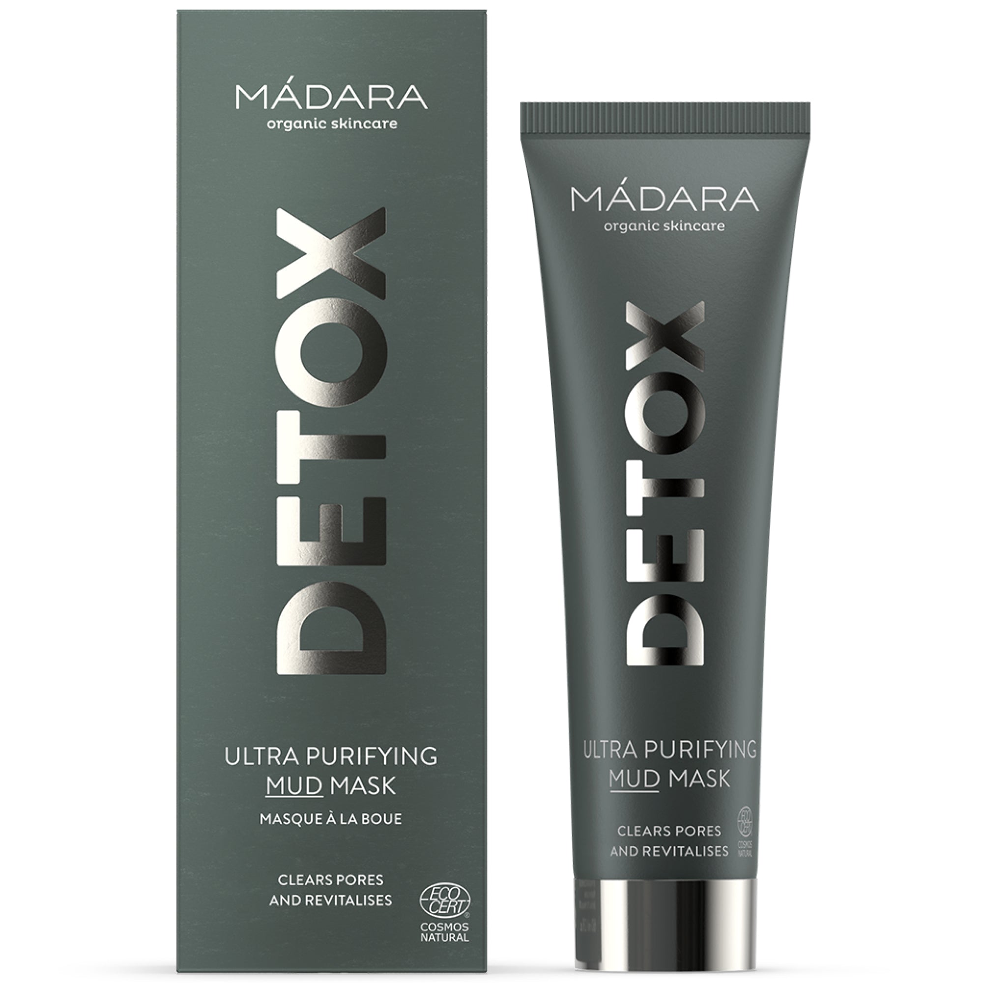MÁDARA ORGANIC SKINCARE DETOX ultra purifying mud mask 60 ml