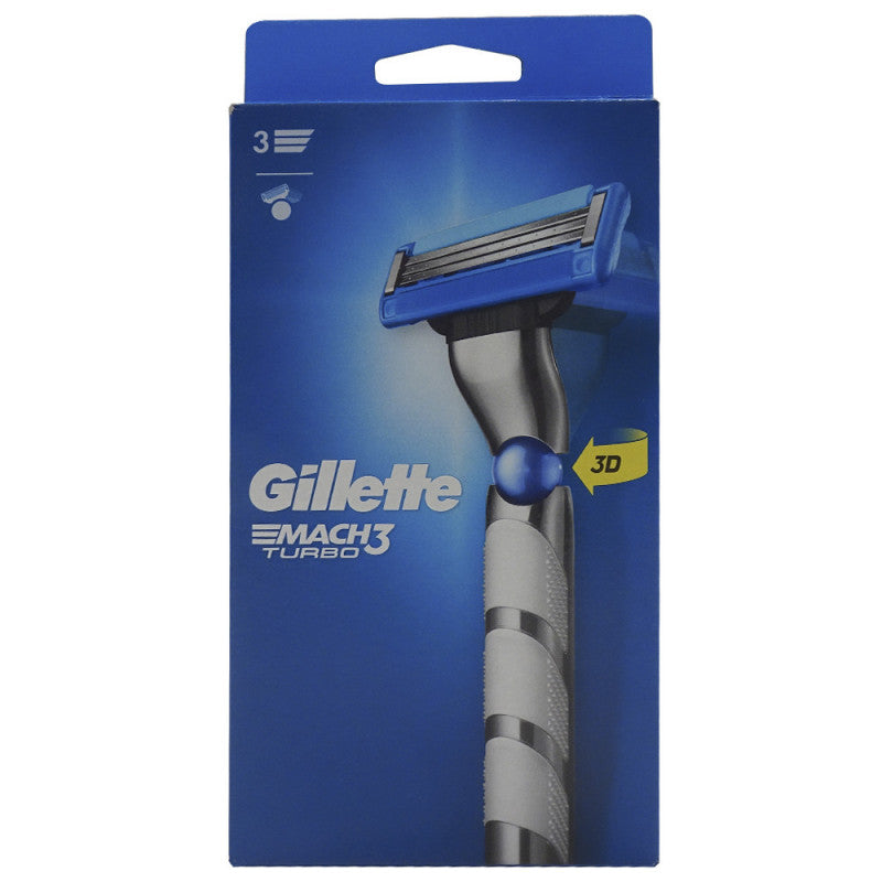 GILLETTE MACH 3 TURBO razor + 1 refill