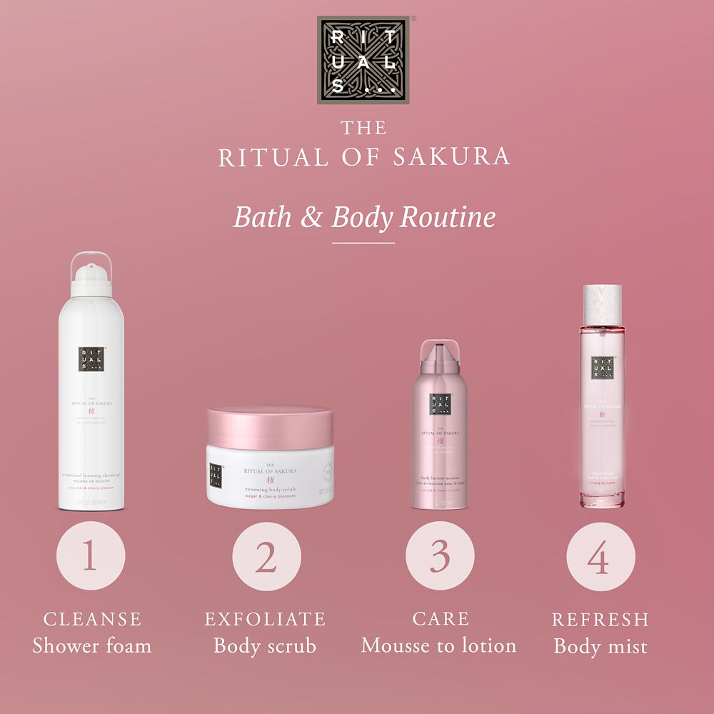RITUALS THE RITUAL OF SAKURA body lotion mousse 150 ml