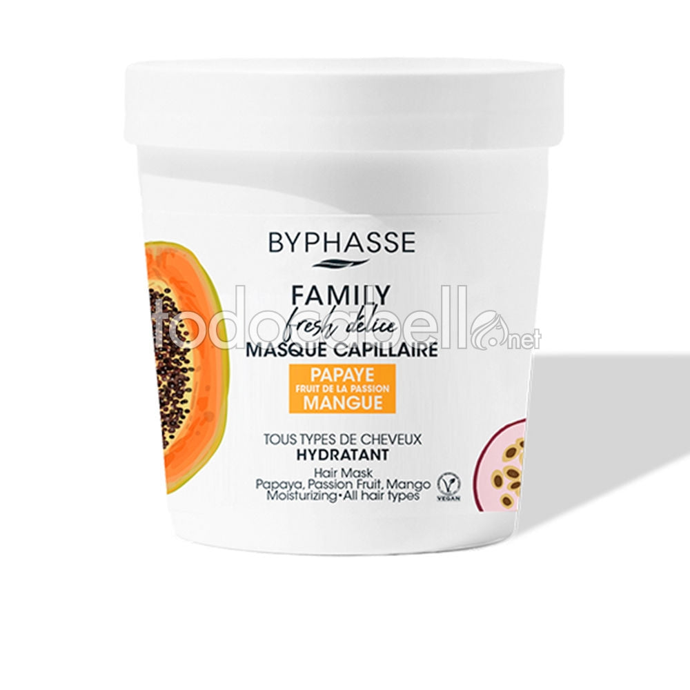 BYPHASSE FAMILY FRESH DELICE mask for all hair types 250 ml