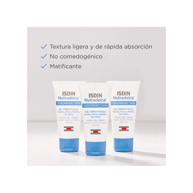 ISDIN NUTRADEICA facial gel-cream for seborrheic skin 50 ml