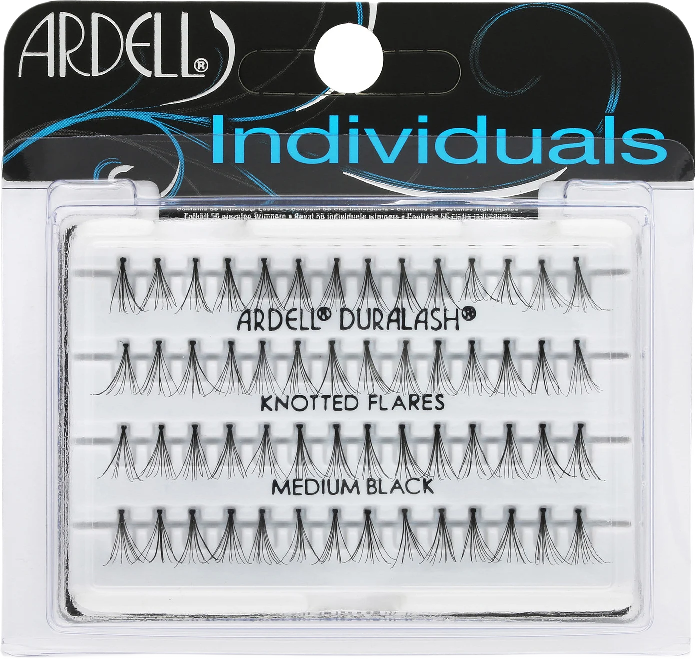 ARDELL INDIVIDUALS knotted flares #medium black 56 u
