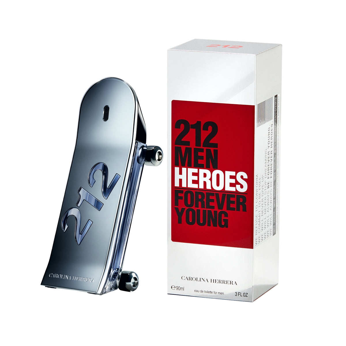 CAROLINA HERRERA 212 MEN HEROES eau de toilette spray 90 ml