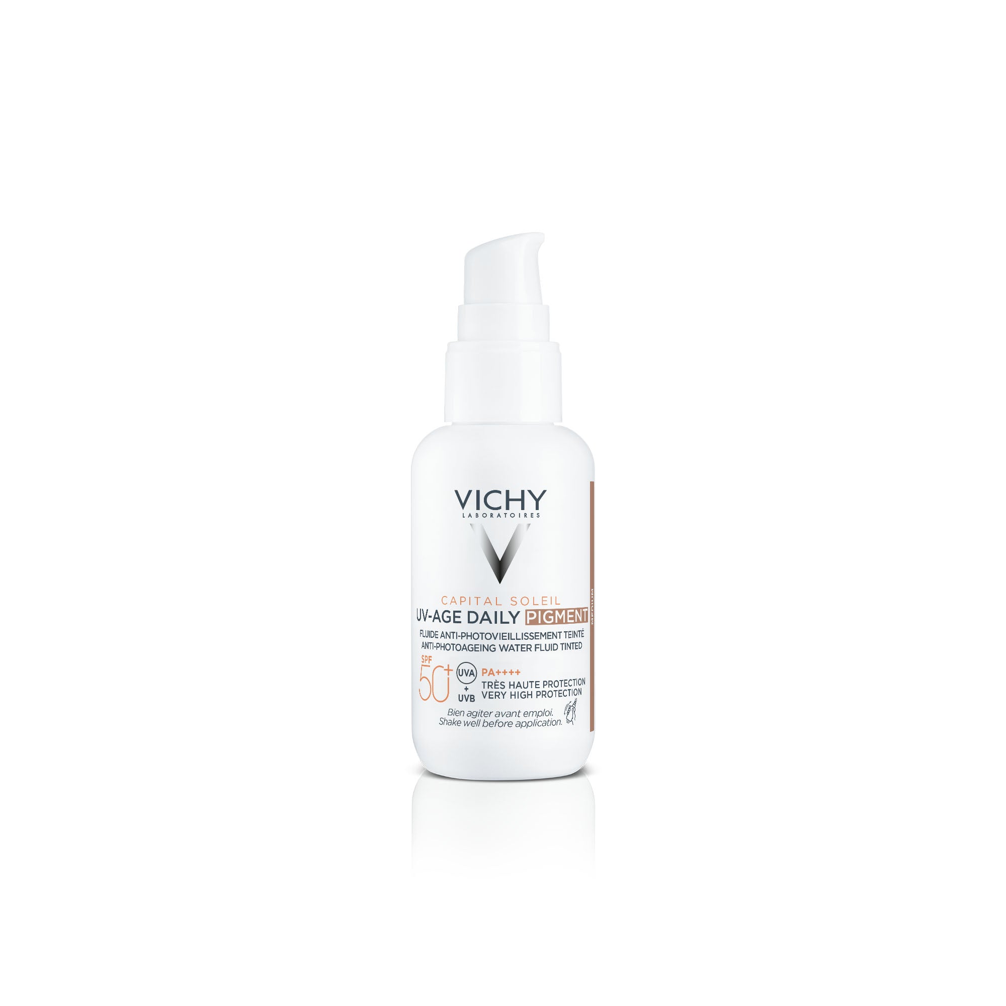 VICHY CAPITAL SOLEIL UV AGE daily photoprotective fluid color medium SPF50+ 40 ml