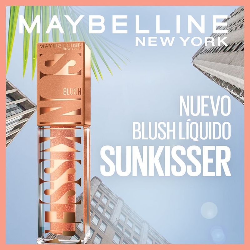 MAYBELLINE SUNKISSER blush and liquid bronzer #01-downtown rush 4.7 ml