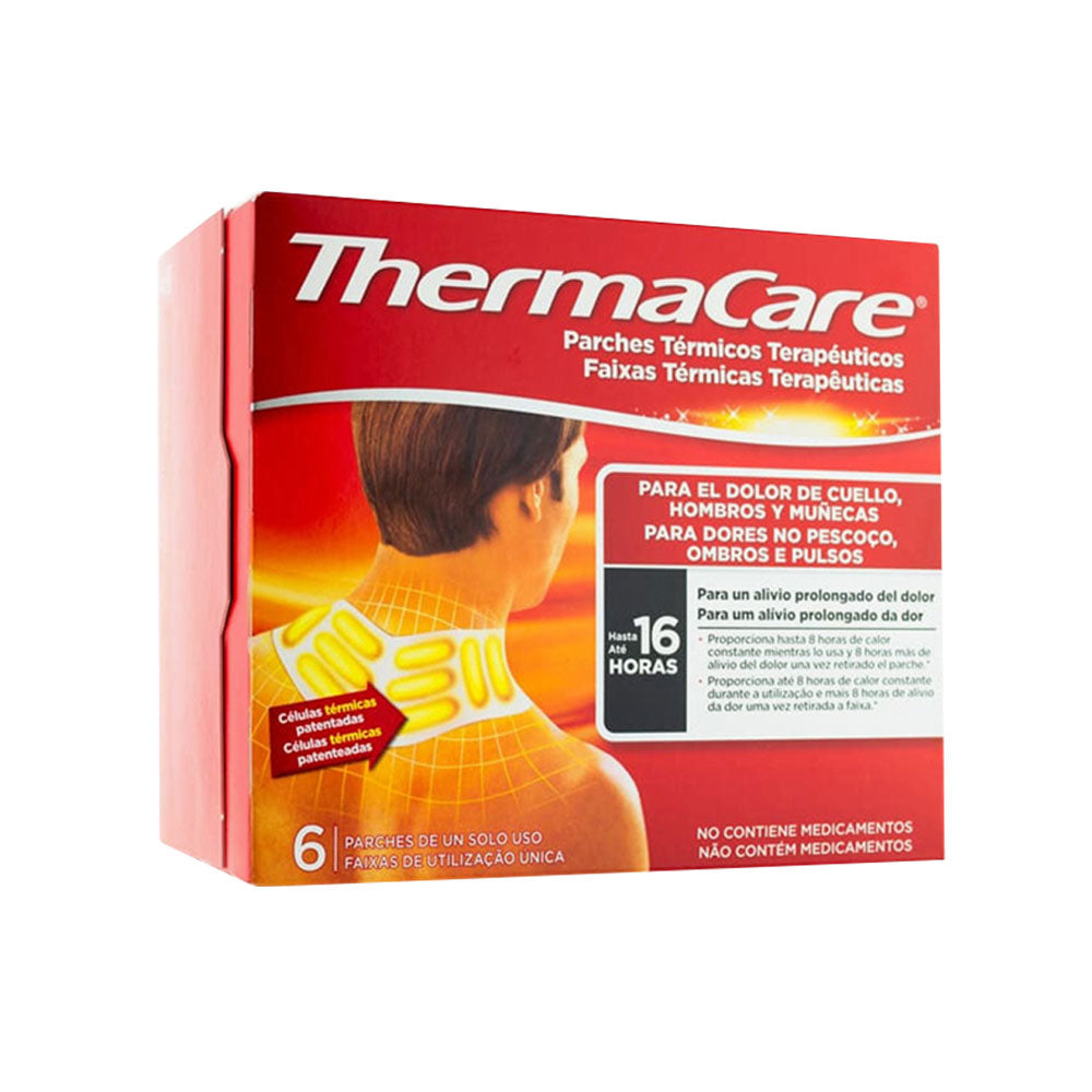 THERMACARE neck shoulder thermal patches 6 u
