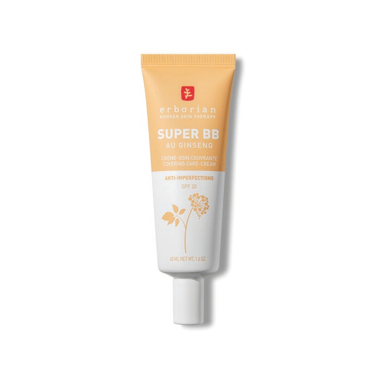 ERBORIAN SUPER BB AU GINSENG anti-blemish cream SPF20 #Nude 40 ml