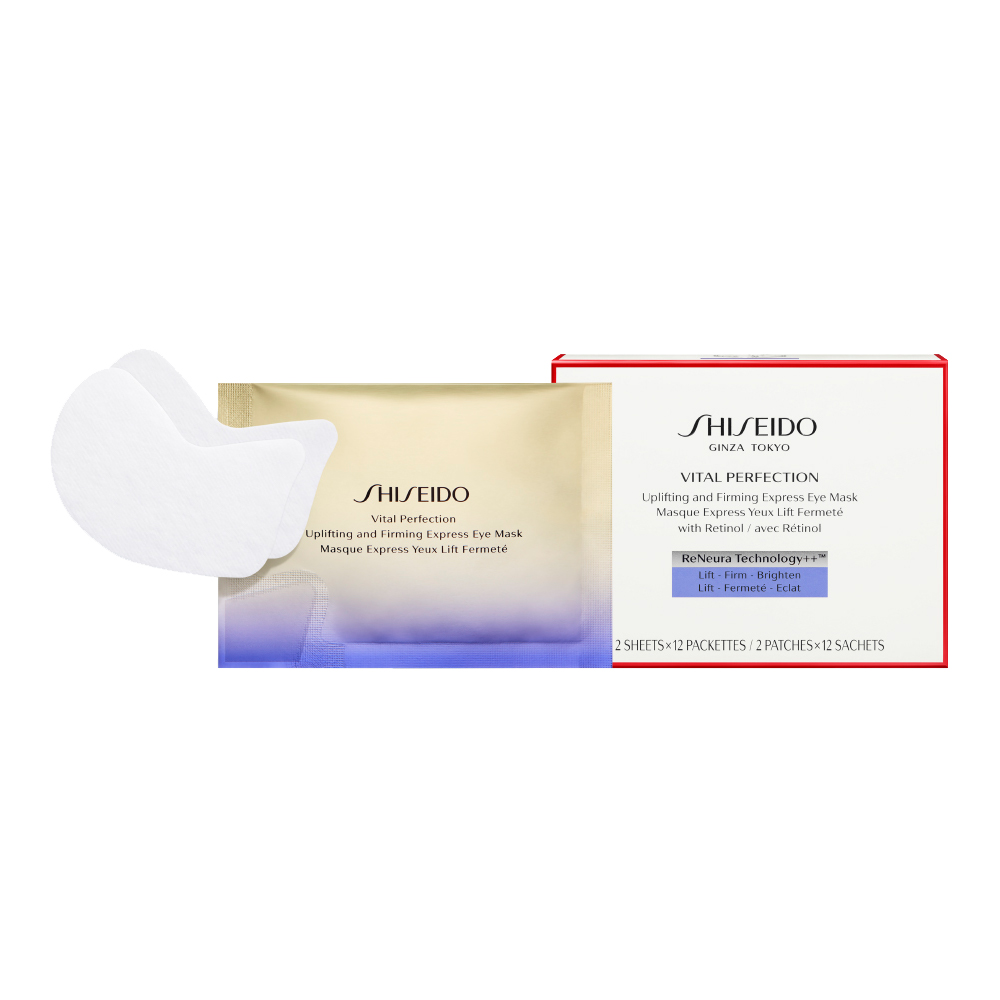 SHISEIDO VITAL PERFECTION uplifting & firming express eye mask 12 she