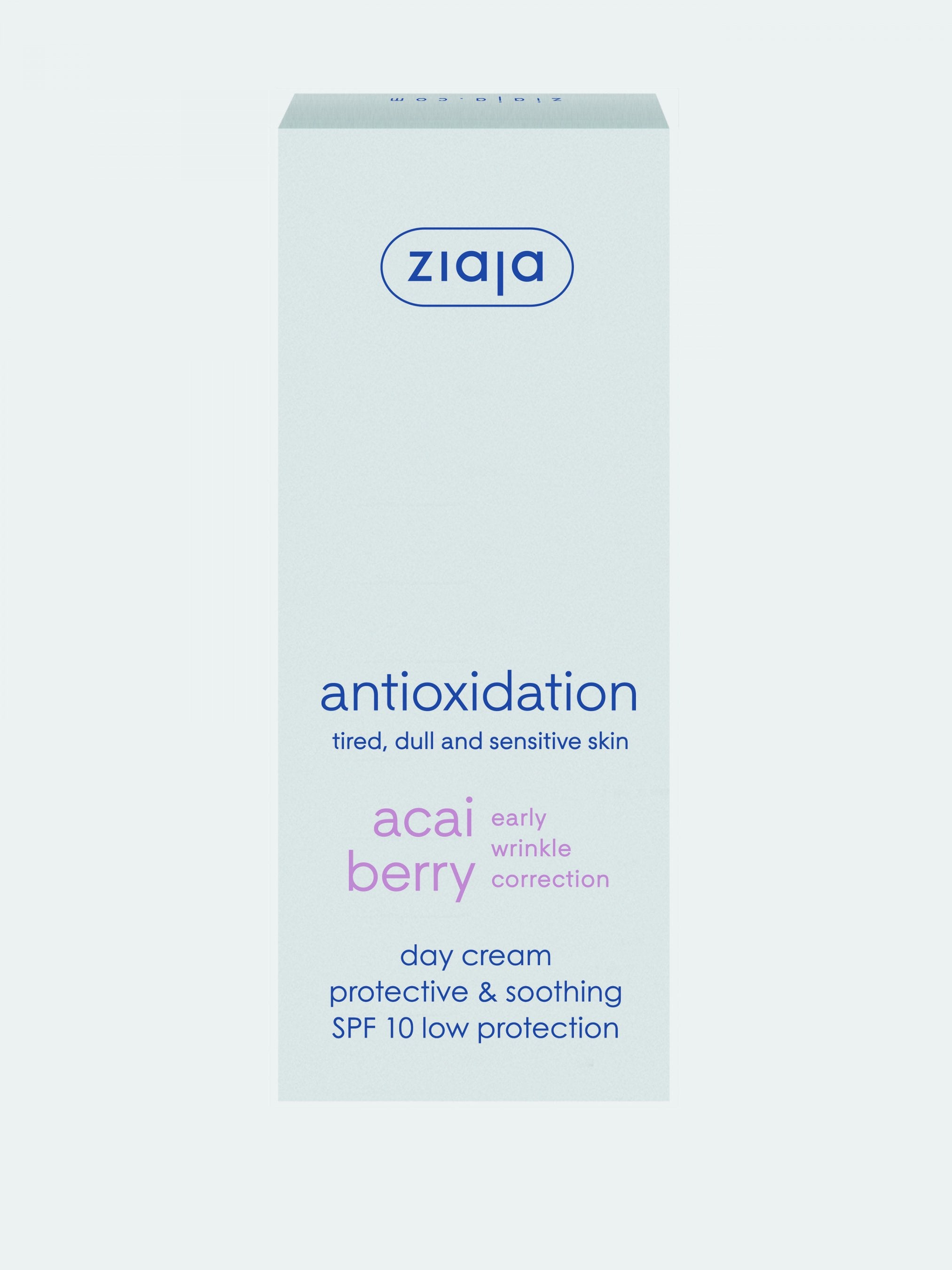 ZIAJA ACAI day face cream SPF10 50 ml