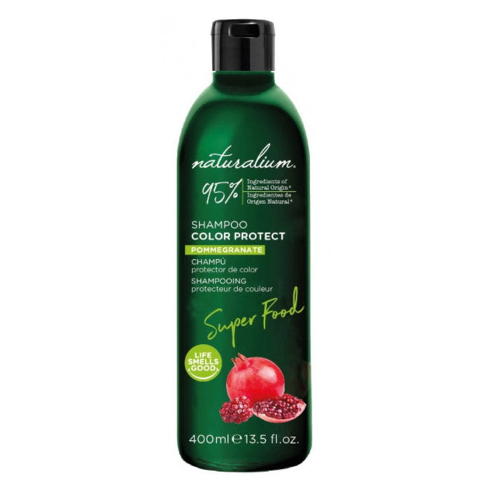 NATURALIUM SUPER FOOD pommegranate color protect shampoo 400 ml