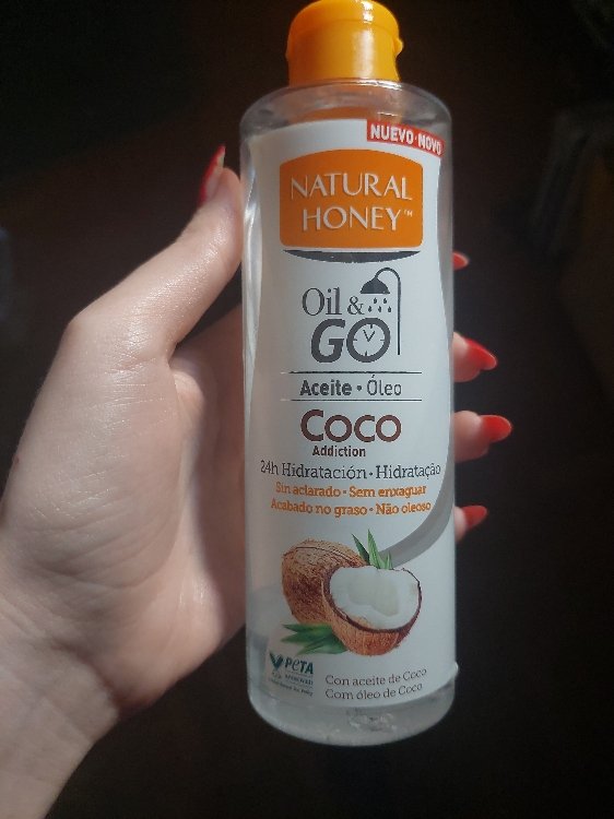 NATURAL HONEY COCO ADDICTION OIL &amp; GO body oil 250 ml