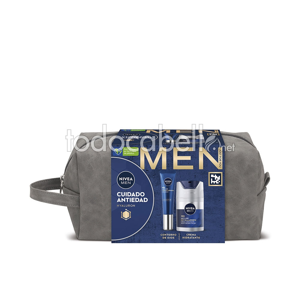 NIVEA MEN'S TOILETRY BAG ANTI-AGING CARE CASE 3 pcs