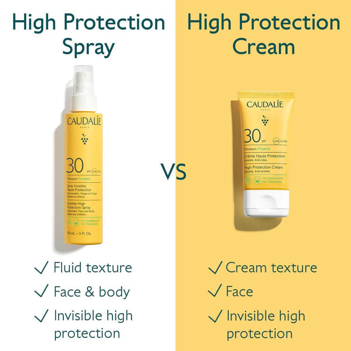 CAUDALIE VINOSUN high protection spray SPF30 150 ml