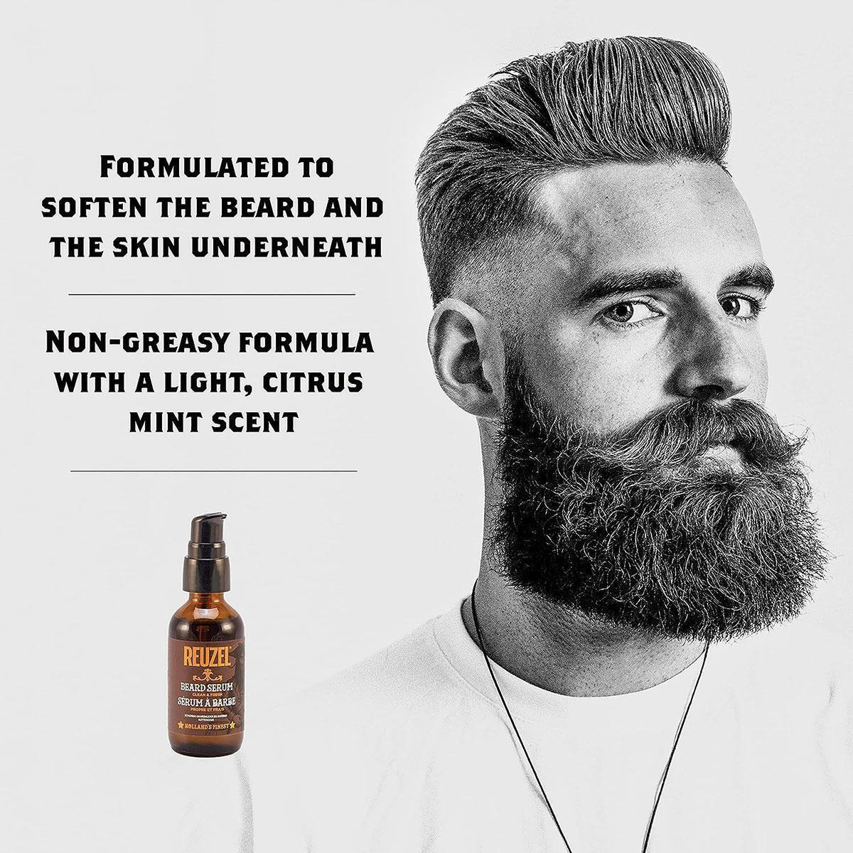 REUZEL BEARD SERUM clean &amp; fresh 50 ml