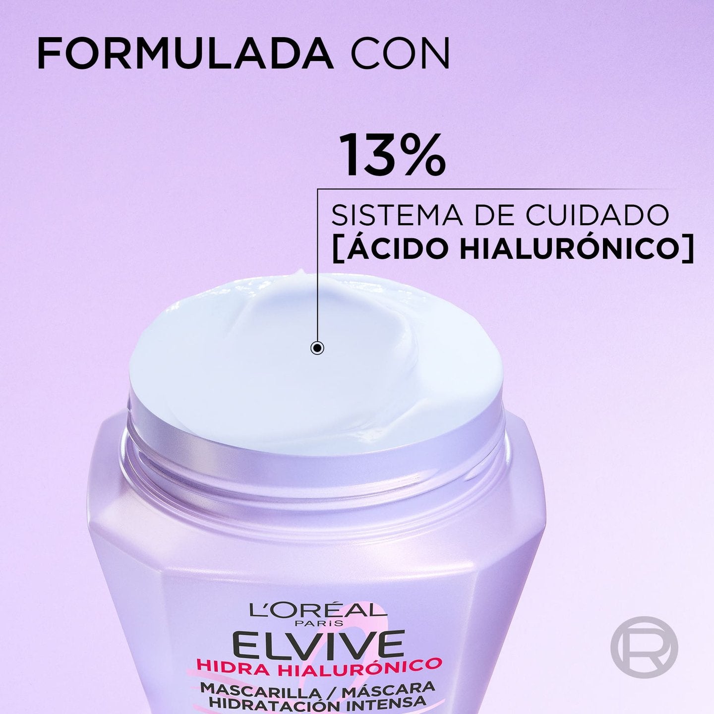 L'ORÉAL PARIS ELVIVE HYDRA HYALURONIC mask 72h hydration 310 ml