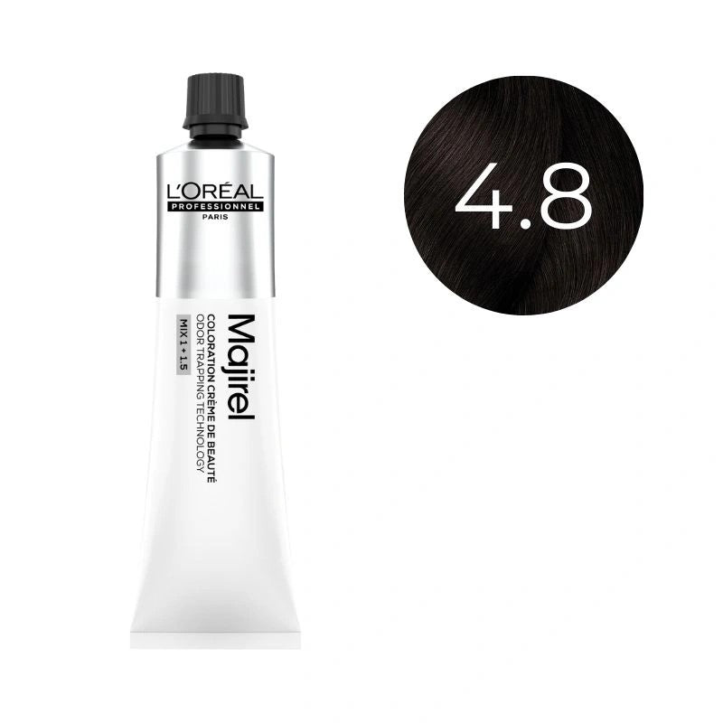 L'ORÉAL PROFESSIONNEL PARIS MAJIREL ionène g cream color #4.8 60 ml