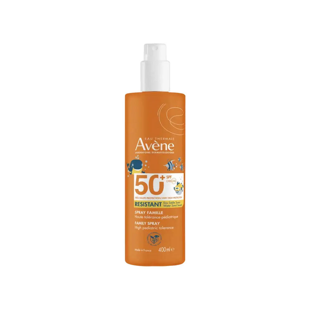 AVÈNE SOLAIRE HAUTE PROTECTION for the whole family spray SPF50+ 400 ml