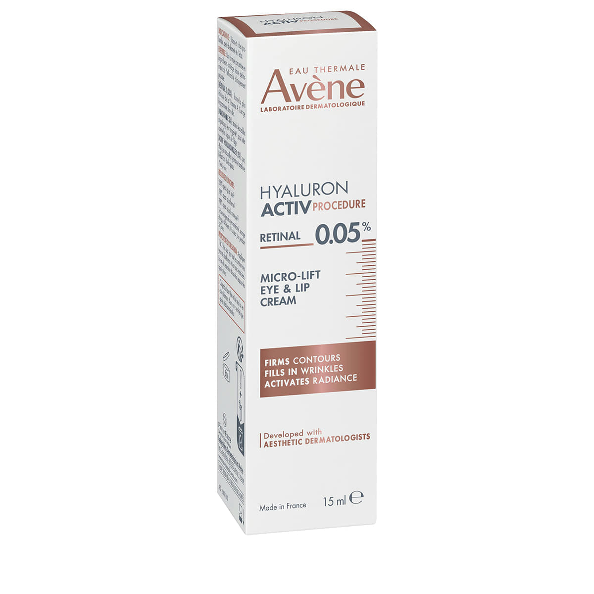 AVÈNE HYALURON ACTIV PROCEDURE micro-lift cream for eyes and lips 15 ml