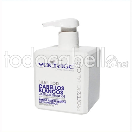 VOLTAGE COSMETICS THERAPY ULTRA VIOLET cabellos blancos 2 en 1 champú-mascarilla 500 ml