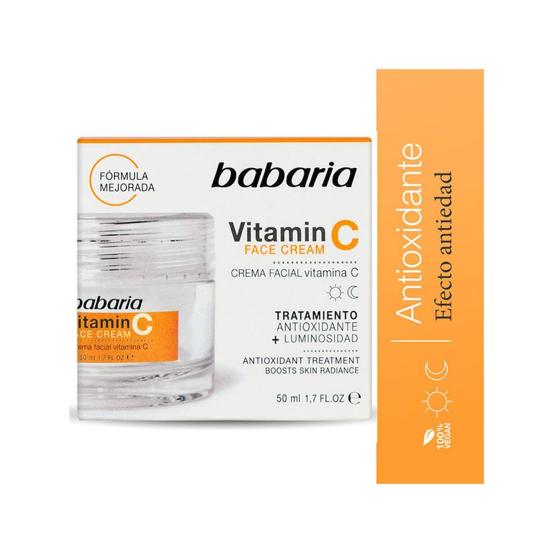 BABARIA VITAMIN C antioxidant face cream 50 ml