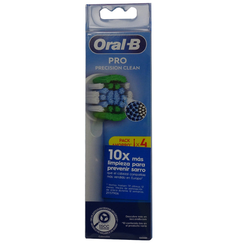 ORAL-B PRO PRECISION CLEAN heads 4 units