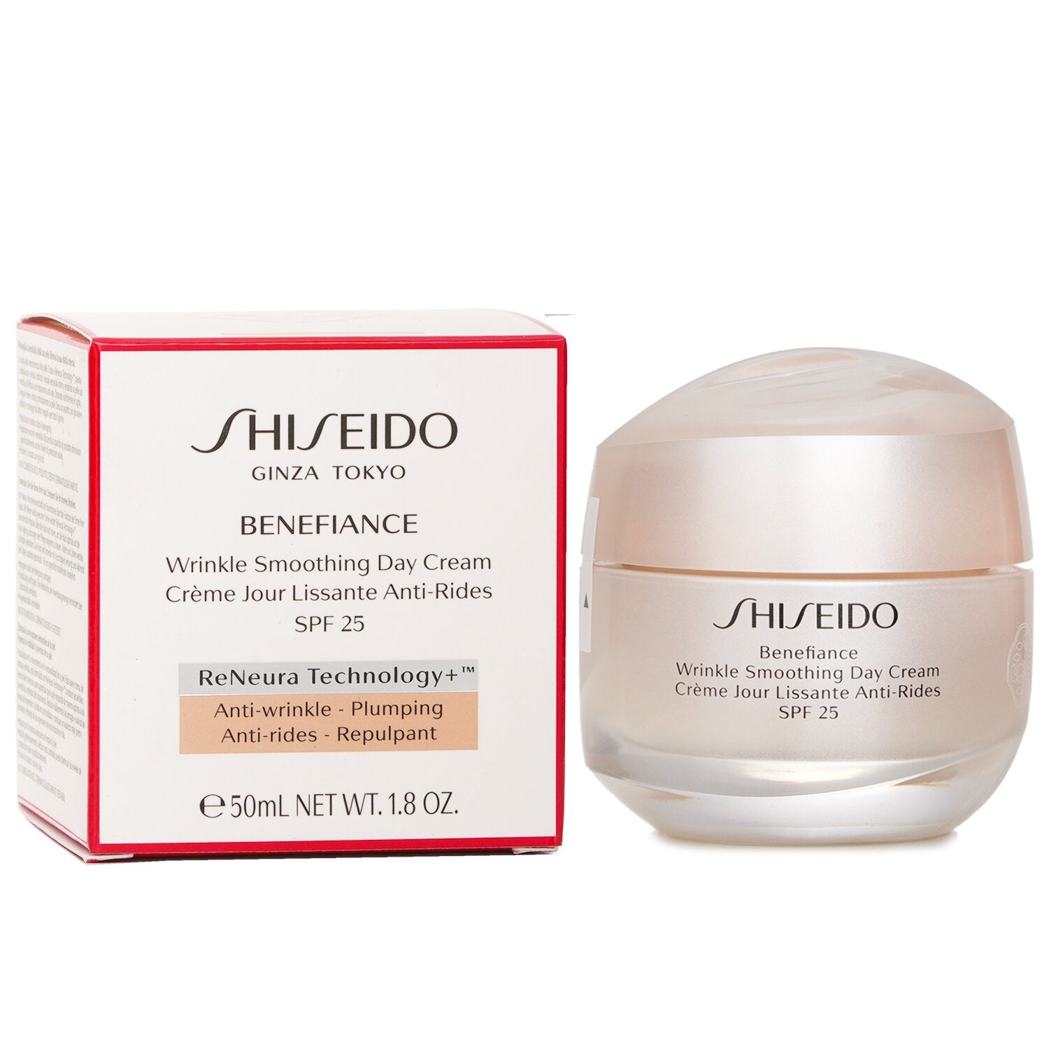 SHISEIDO Benefiance Wrinkle Smoothing Day Cream 50 ml