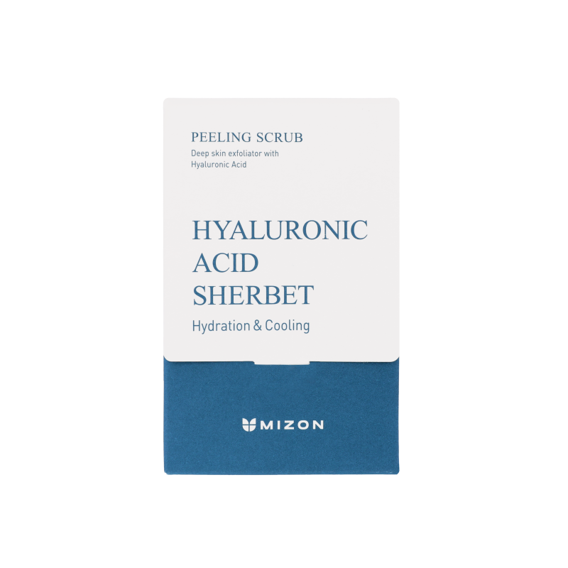 MIZON HYALURONIC SHERBET peeling scrub 40 x 50 gr
