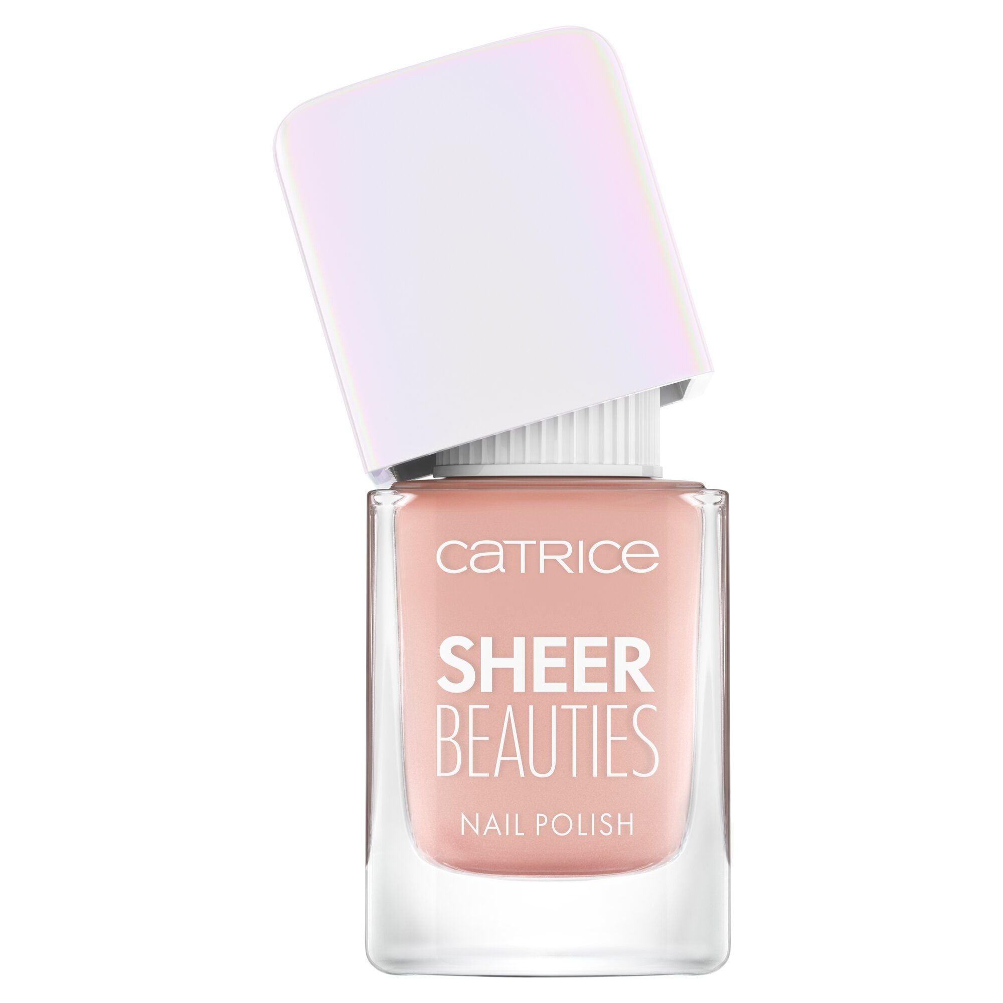 CATRICE SHEER BEAUTIES Strengthening Nail Polish #040-Fluffy Cotton Candy 10.50 ml