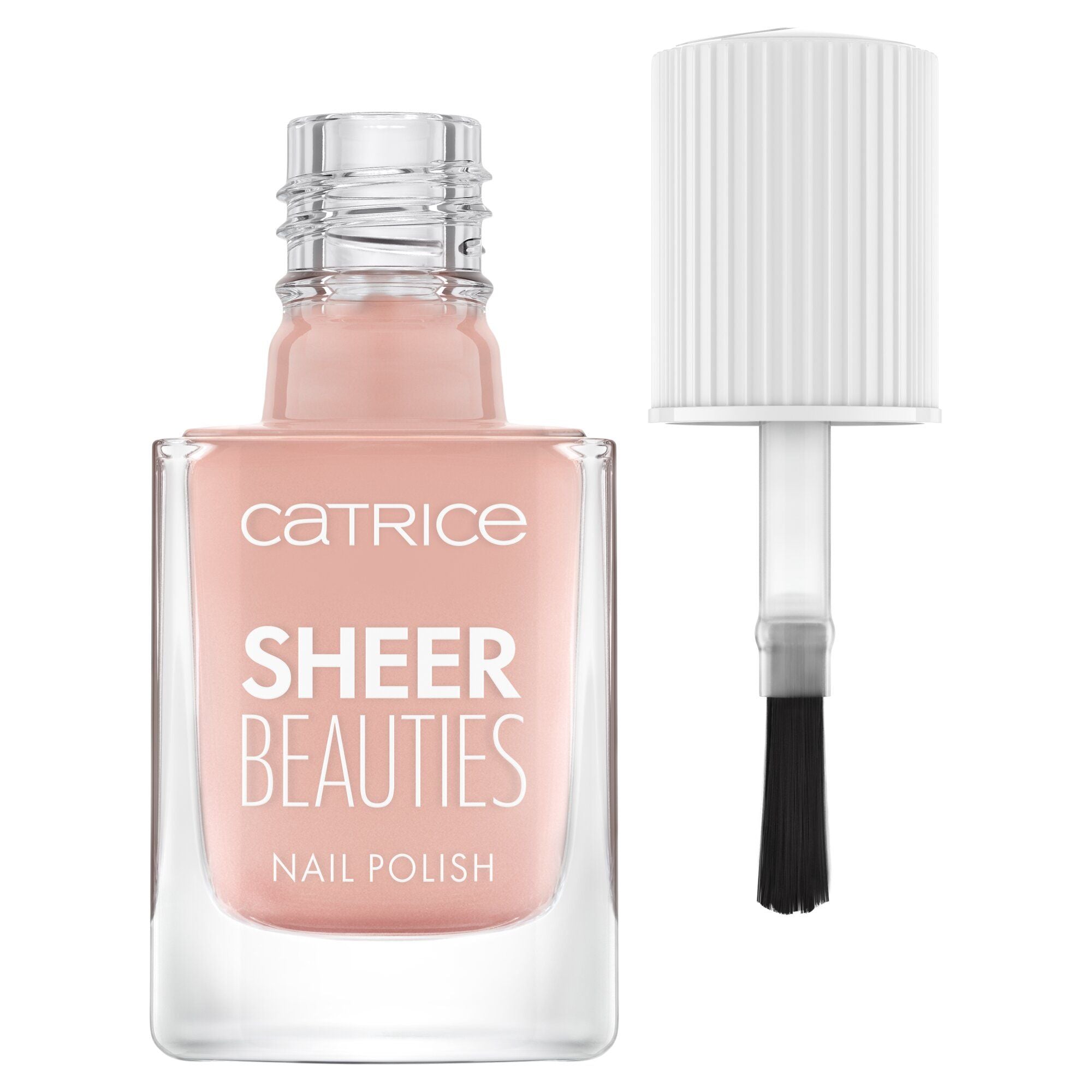 CATRICE SHEER BEAUTIES Strengthening Nail Polish #040-Fluffy Cotton Candy 10.50 ml