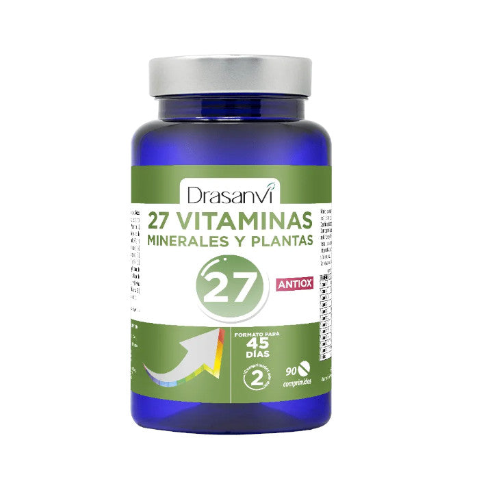 DRASANVI 27 VITAMINS + MINERALS AND ANTIOXIDANT PLANTS tablets 90 units