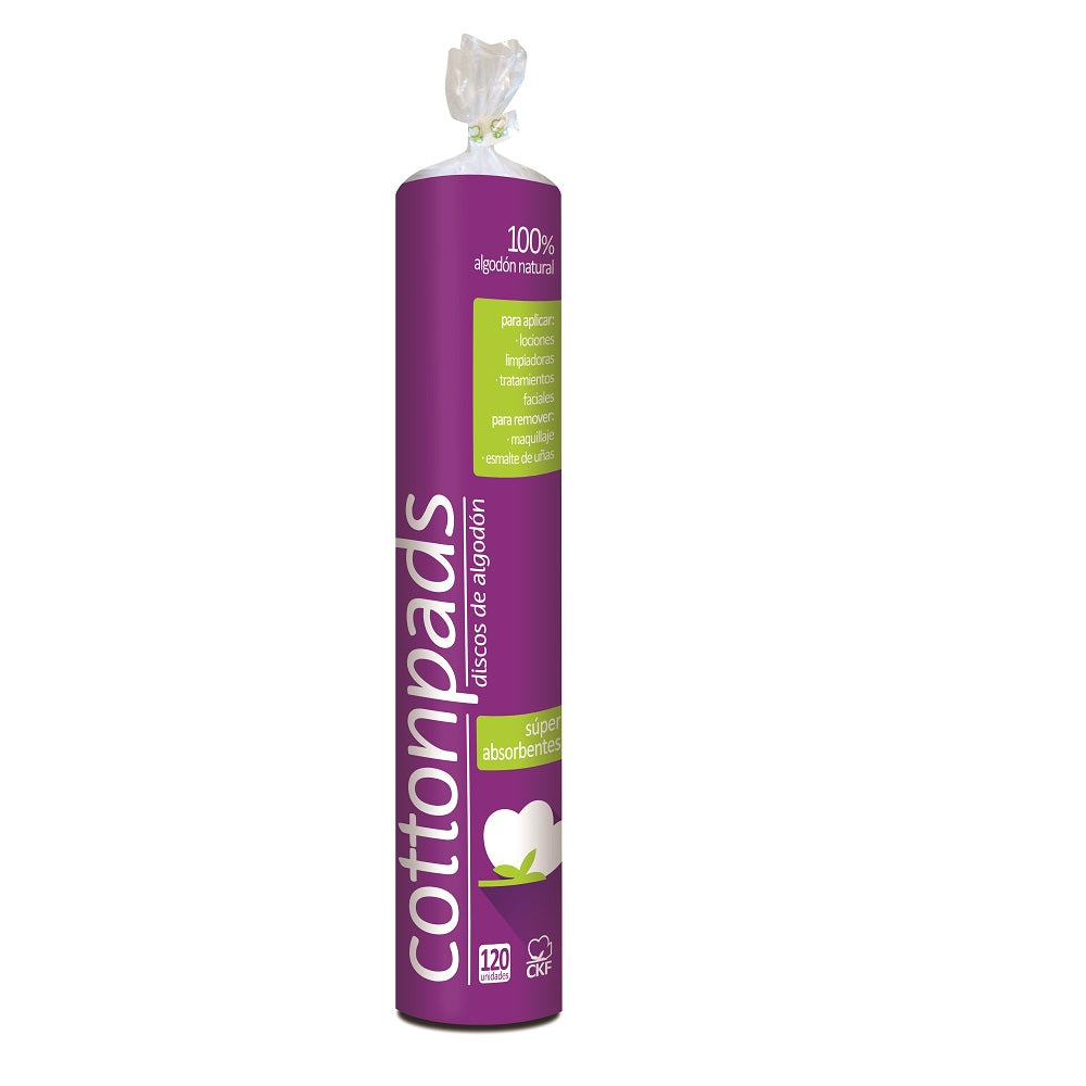 BYPHASSE Oval make-up remover COTTON DISCS 50 u