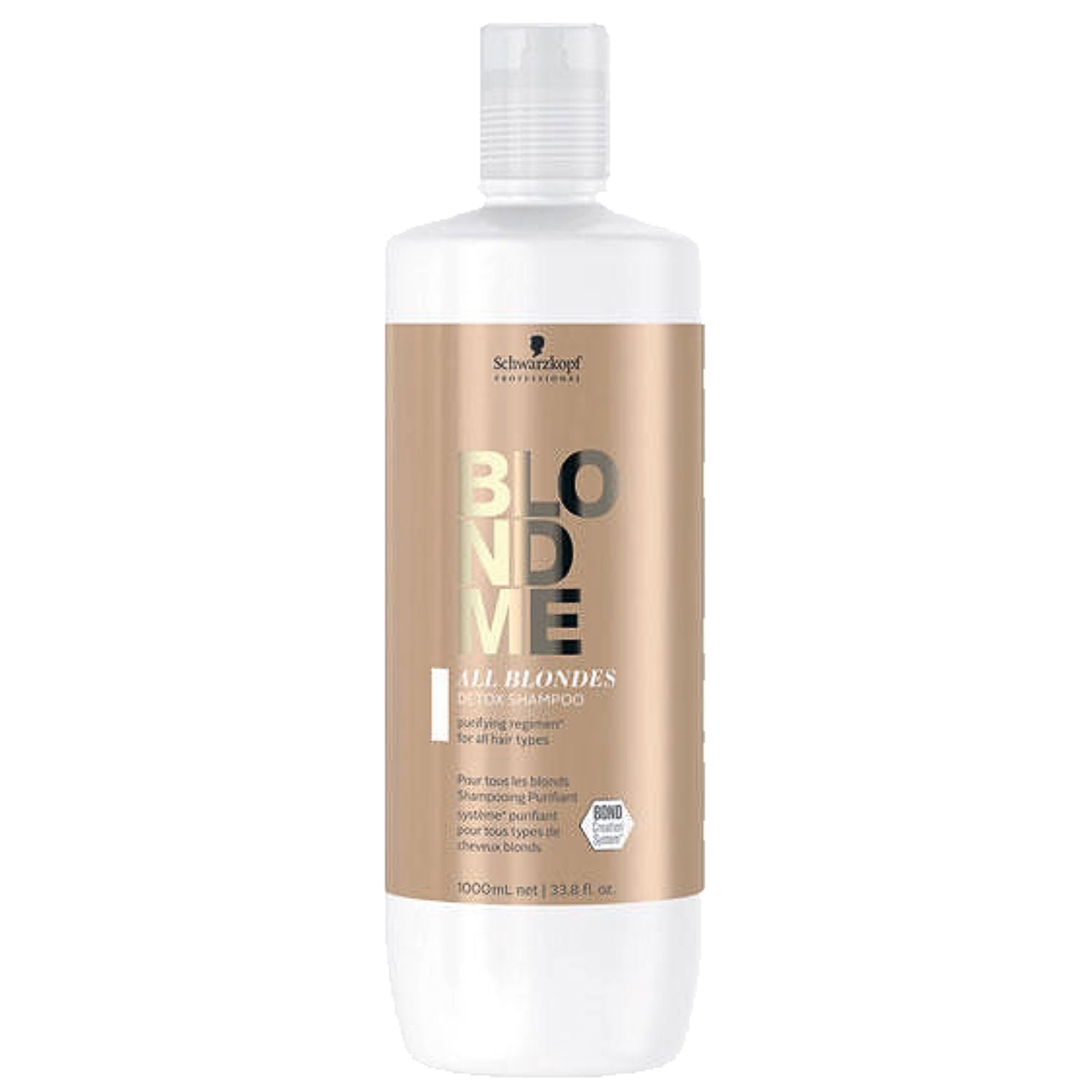 SCHWARZKOPF BLONDME all blondes detox shampoo 1000 ml