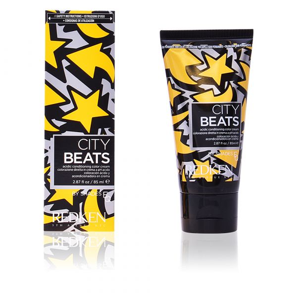 REDKEN CITY BEATS acidic conditioning color cream #yellow cab 85 ml
