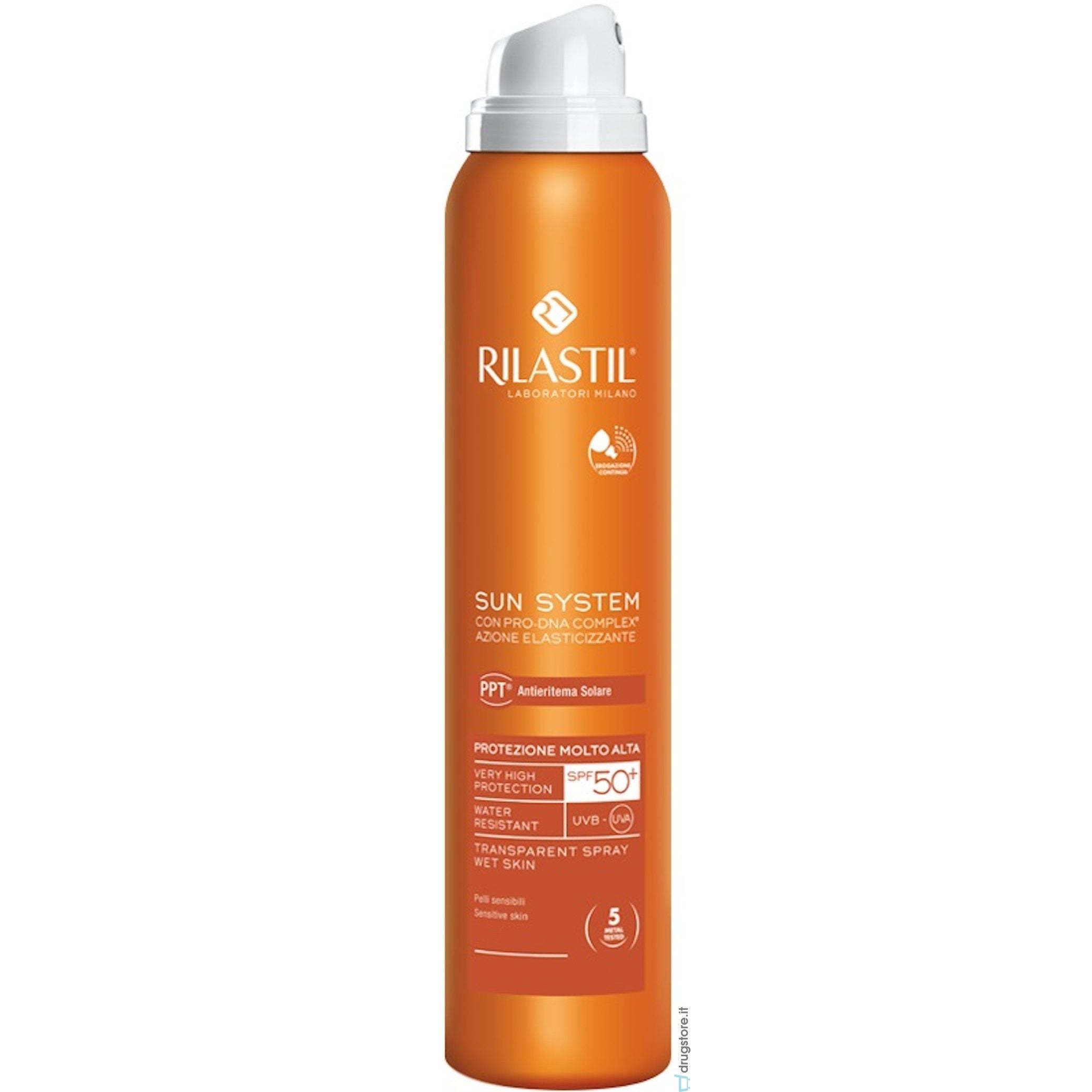RILASTIL SUN SYSTEM SPF50+ transparent spray 200 ml