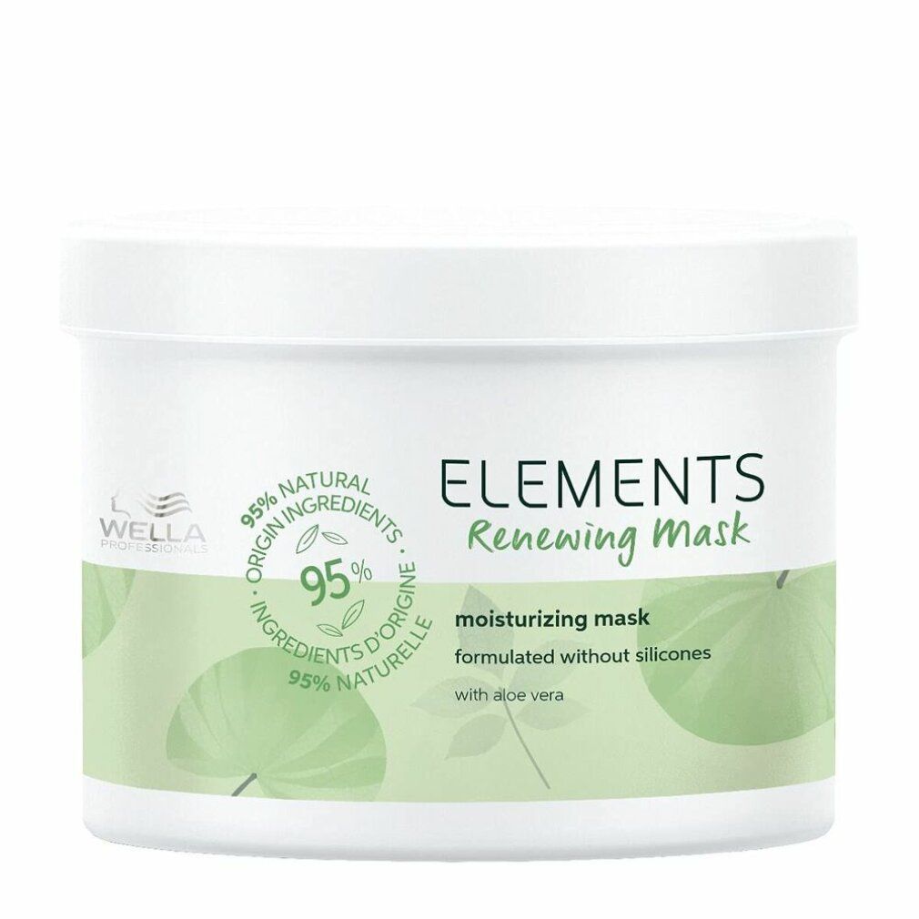 WELLA PROFESSIONALS ELEMENTS Renewing Moisturizing Mask Without Silicones All Hair Types 500 ml