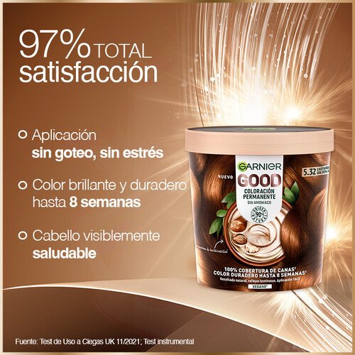 GARNIER GOOD permanent color #5.32-brown 217 ml