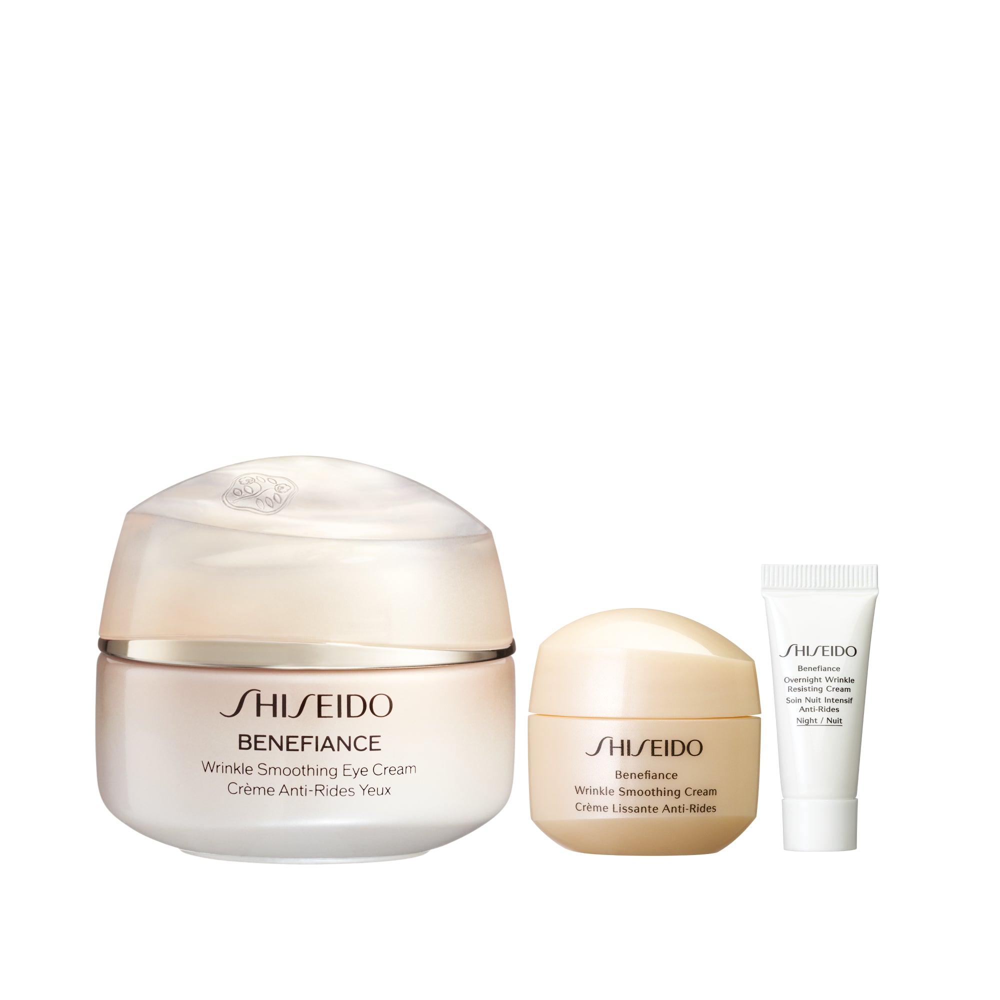 SHISEIDO BENEFIANCE EYE CONTOUR SET OF 3 pieces
