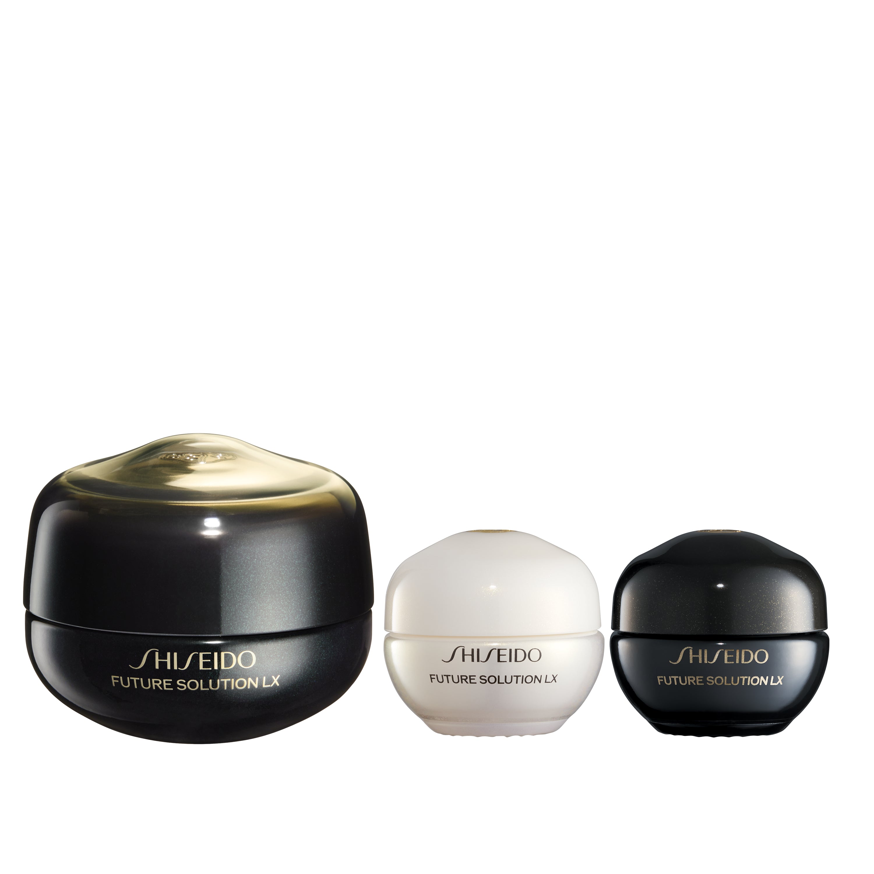 SHISEIDO FUTURE SOLUTION LX EYE AND LIP CONTOUR CREAM 3-PIECE SET