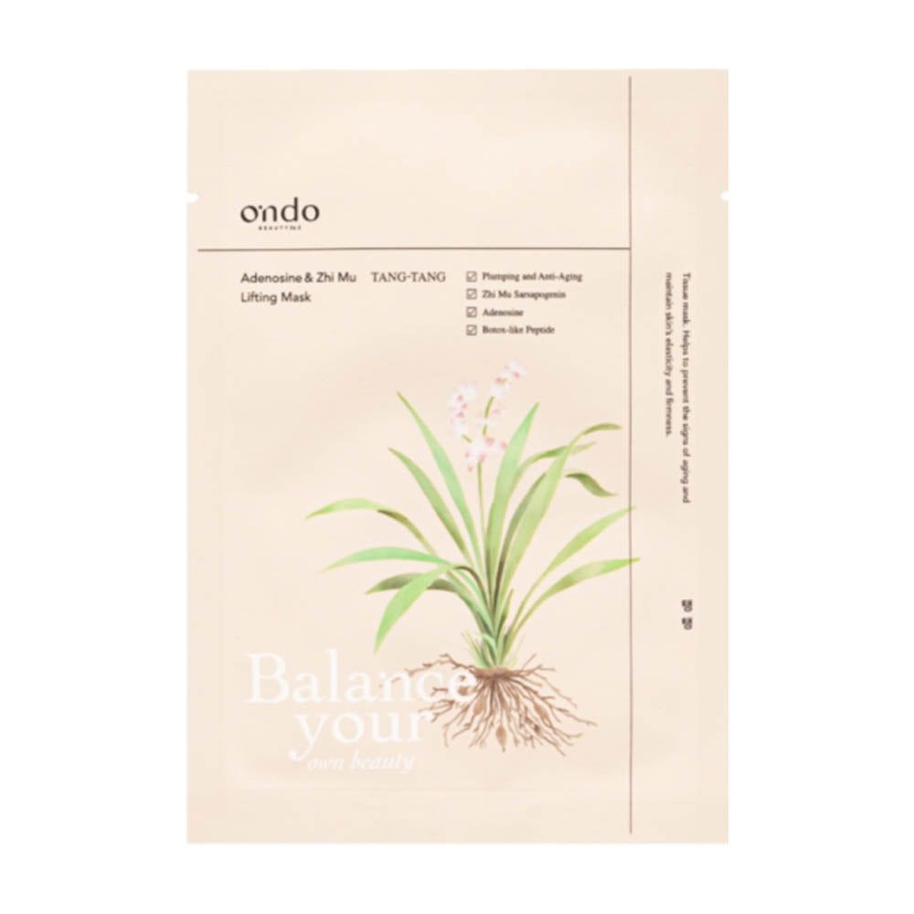 ONDO BEAUTY 36.5 ADENOSINE & ZHI MU lifting mask 25 ml