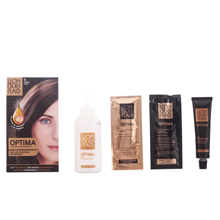 LLONGUERAS OPTIMA hair colour #5-light brown 1 u