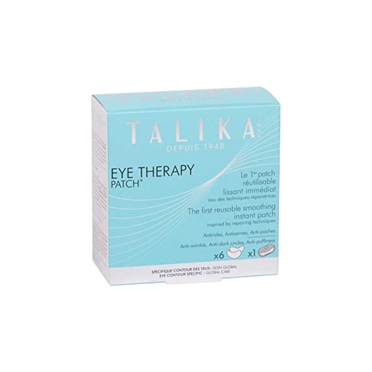 TALIKA EYE THERAPY patch case + 6 treatments
