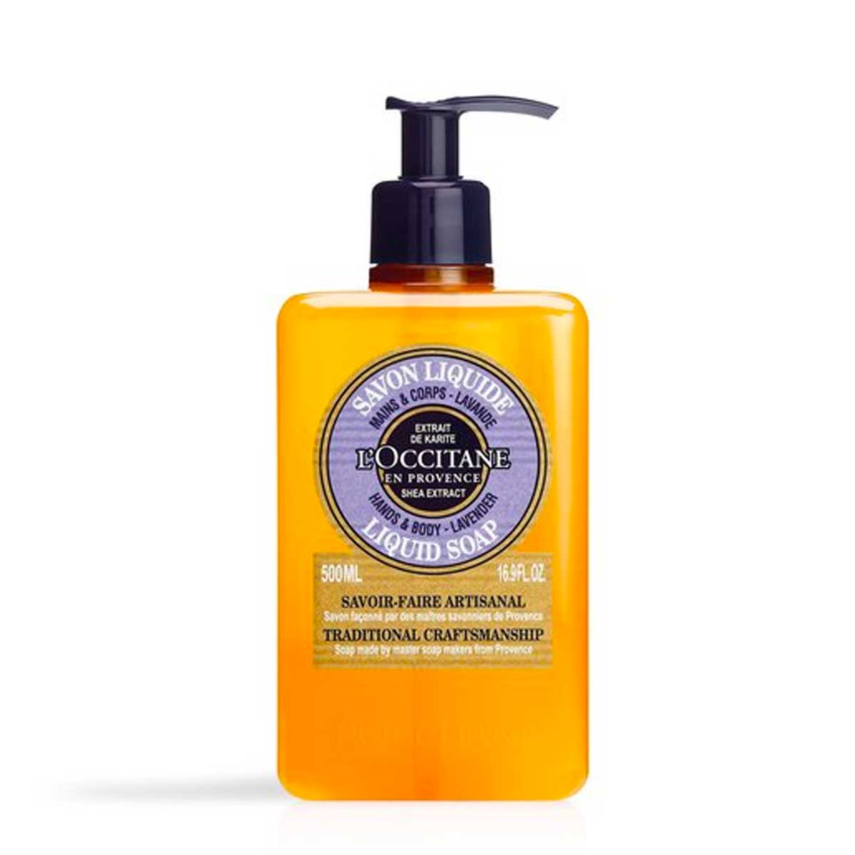 L'OCCITANE EN PROVENCE LAVENDER liquid hand and body soap 500 ml