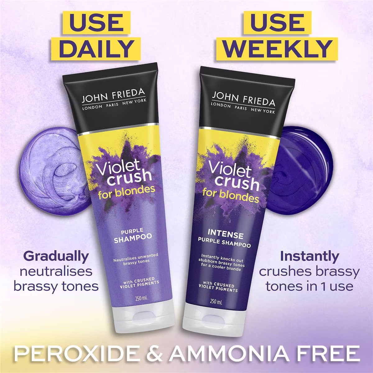 JOHN FRIEDA VIOLET CRUSH neutralizing shampoo 250 ml